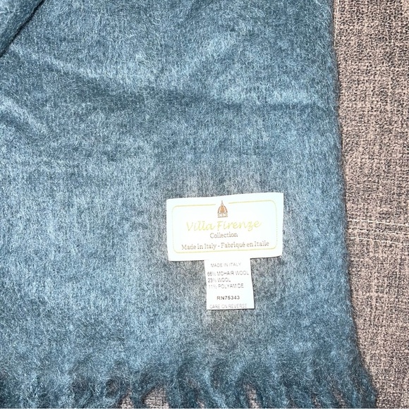 Villa Firenze Collection OVERSIZED Throw 51x67 Wool Blend Made in Italy (NEW) - Picture 3 of 4